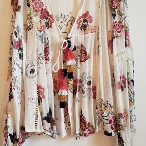 Zara floral kimono